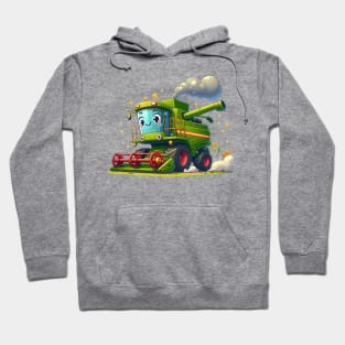 Cute Combine Harvester Hoodie